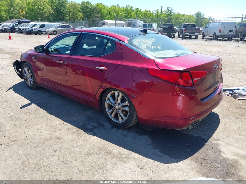 2013 KIA OPTIMA auction photo 3