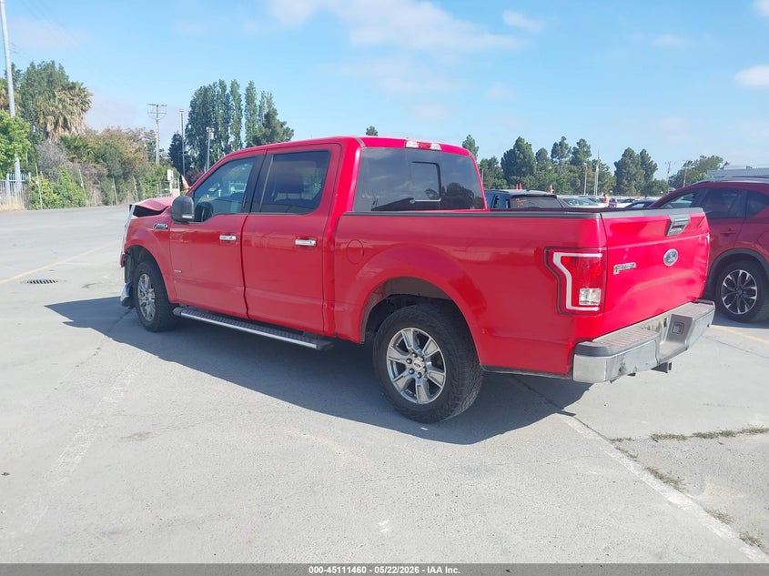 Vin: 1ftew1cp9fkd68998, lot: 45609044, ford f-150 xlt 20153