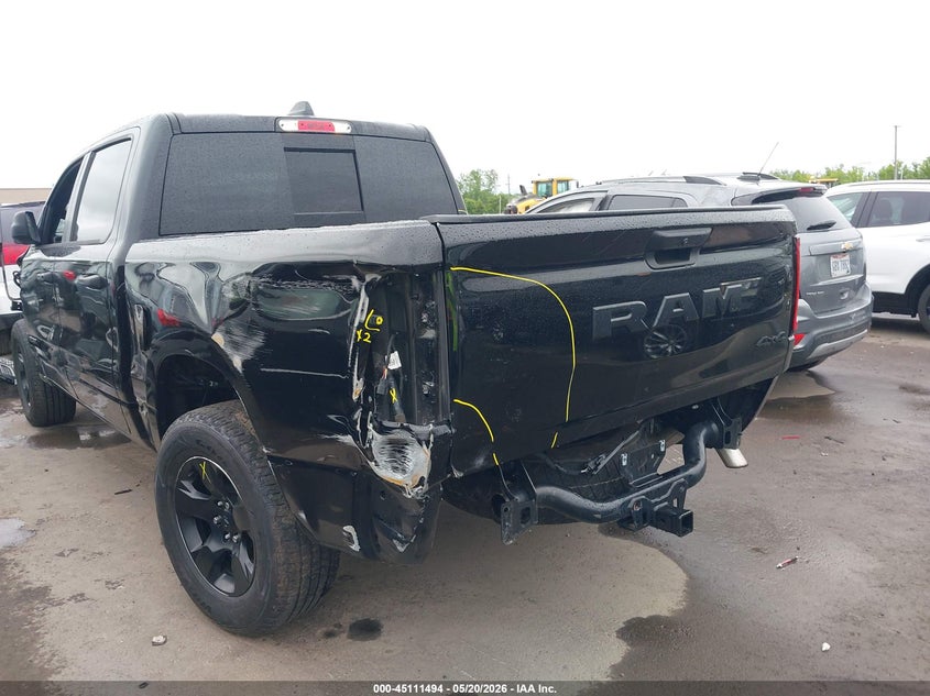 RAM 1500 2025 VIN 1C6RRFGGXSN698357