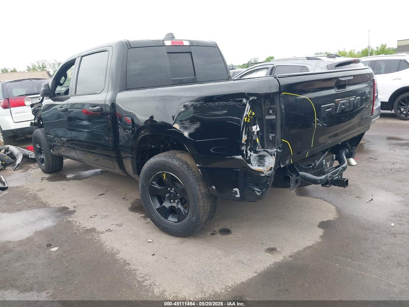 Vin: 1c6rrfggxsn698357, lot: 45609078, ram 1500 tradesman  4x4 5'7 box 20253