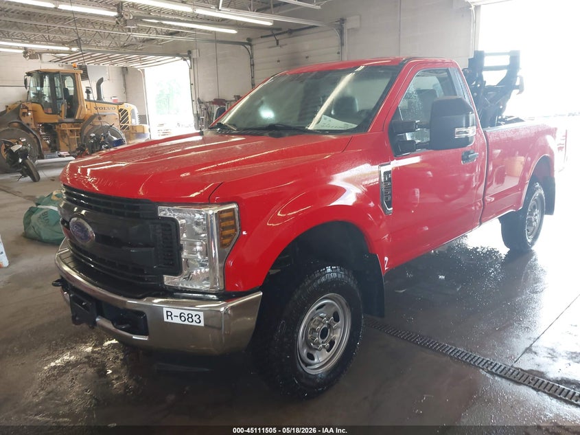 Vin: 1ftbf2b61ked15979, lot: 45609089, ford f-250 xl 20192