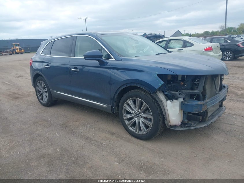 Vin: 2lmpj8lp6hbl15494, lot: 45609103, lincoln mkx reserve 2017 img_1