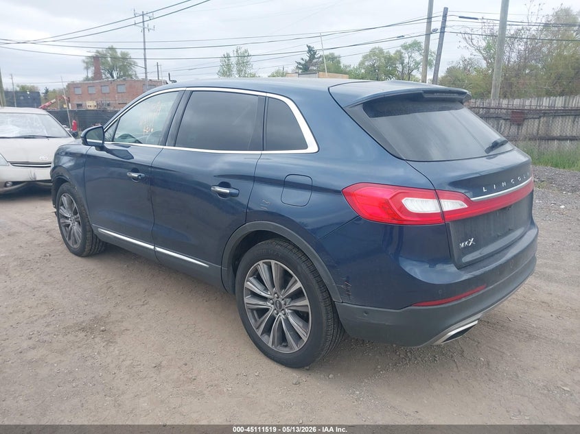 Vin: 2lmpj8lp6hbl15494, lot: 45609103, lincoln mkx reserve 20173