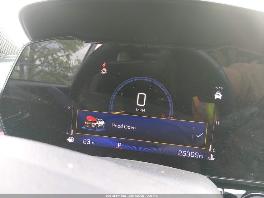 VIN KL77LJEP5SC095820 2025 CHEVROLET TRAX FWD 2RS