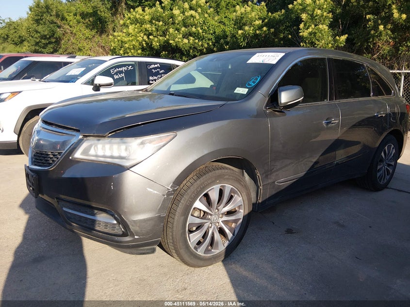5FRYD3H48EB013988 2014 Acura Mdx Technology Package photo 1
