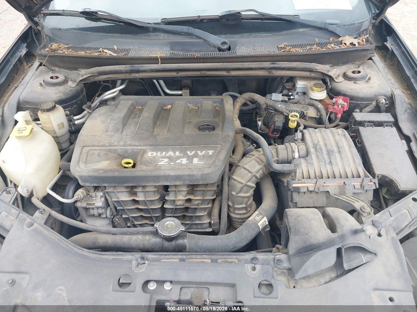 2012 CHRYSLER 200 SEDAN 2.4L I-4 DOHC, VVT, 173HP