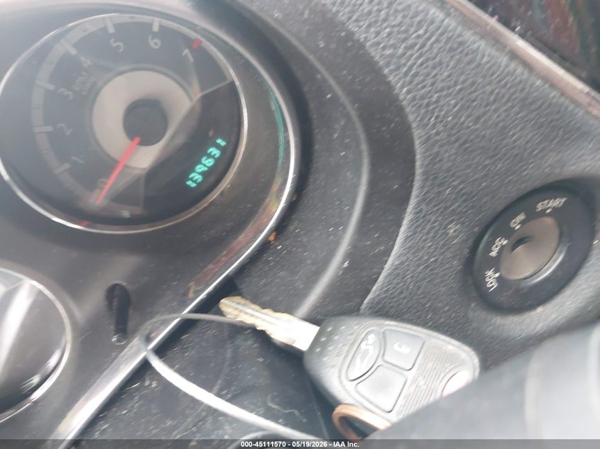 2012 CHRYSLER 200 SEDAN 2.4L I-4 DOHC, VVT, 173HP