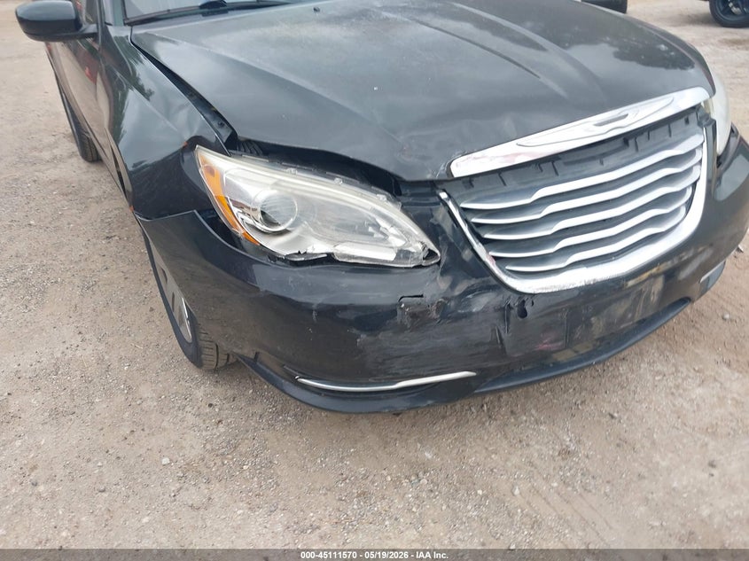 2012 CHRYSLER 200 SEDAN 2.4L I-4 DOHC, VVT, 173HP