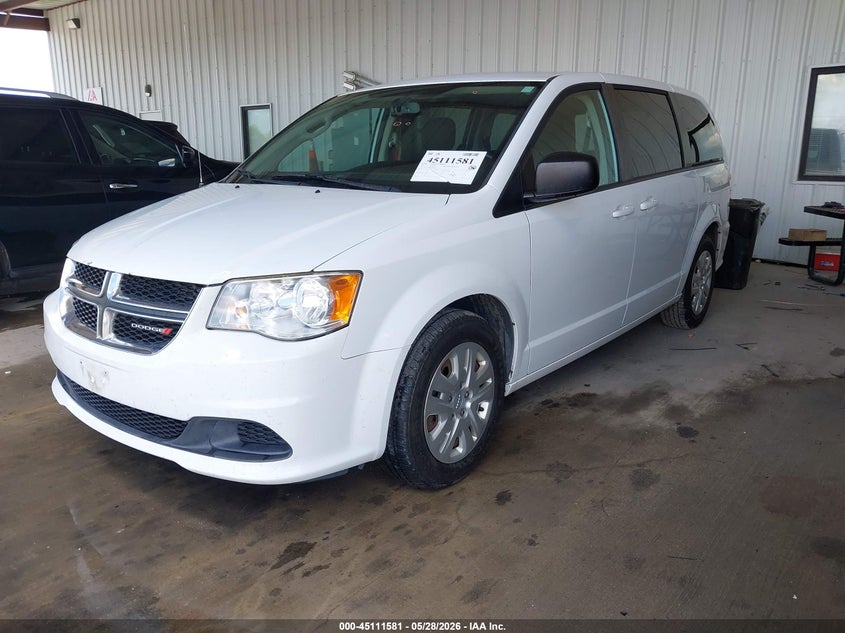 Vin: 2c4rdgbg3jr288666, lot: 45609165, dodge grand caravan se 20182