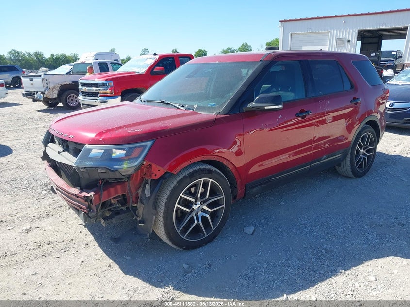 2018 FORD EXPLORER auction photo 2