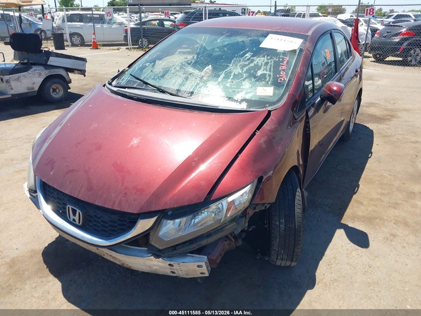 19XFB2F54FE262655 2015 HONDA CIVIC LX photo 1