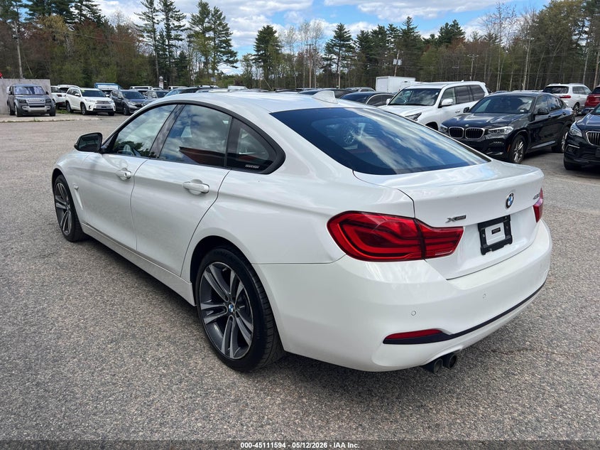 2018 BMW 430I GRAN COUPE auction photo 3