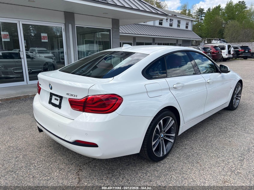 2018 BMW 430I GRAN COUPE auction photo 4