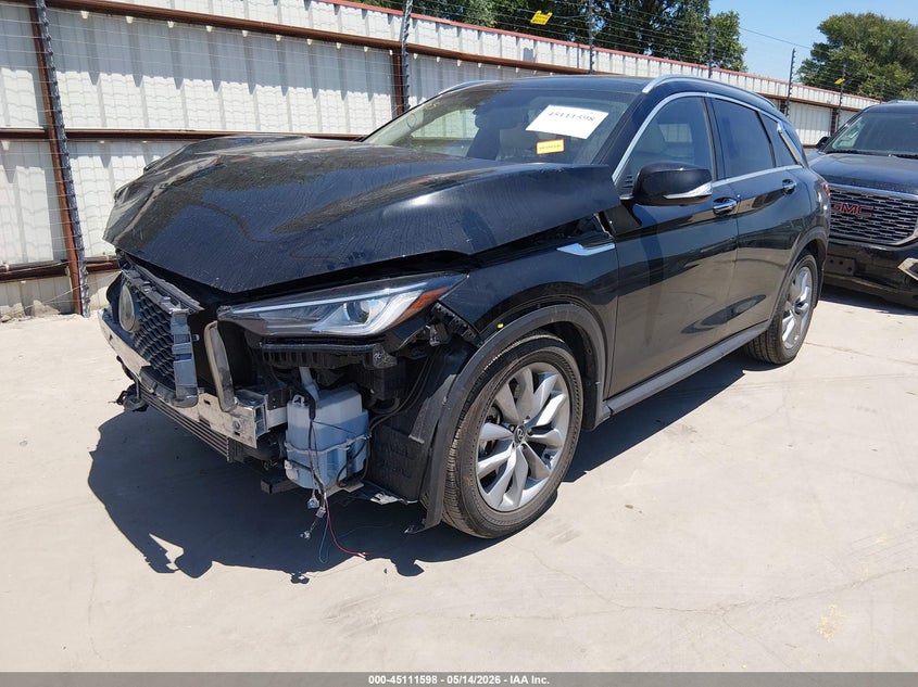 Vin: 3pcaj5ca7nf107042, lot: 45609182, infiniti qx50 essential 20222