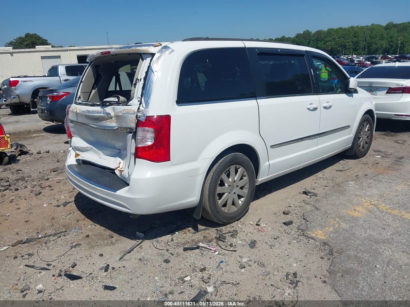 Vin: 2c4rc1bg5gr148496, lot: 45609215, chrysler town & country touring 20164