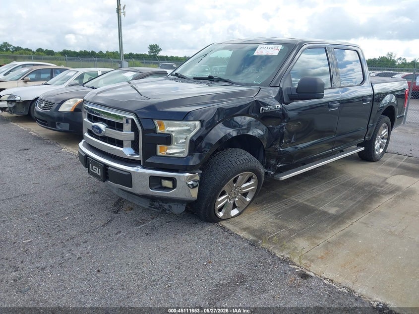 Vin: 1ftew1cf8fkd29553, lot: 45609237, ford f-150 xlt 20152