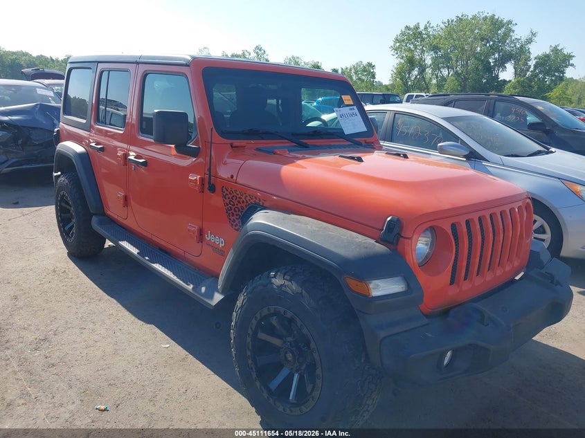2020 JEEP WRANGLER UNLIMITED SPORT S 4X4