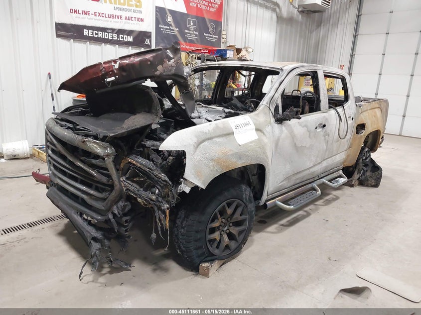 Vin: 1gtg6fen3m1225338, lot: 45609245, gmc canyon 4wd  short box at4 - cloth 20212