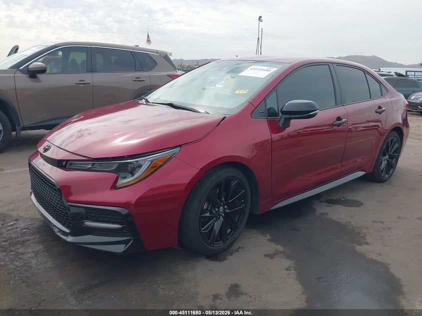 2022 Toyota Corolla Se Nightshade Edition 5YFS4MCE0NP122902 photo 1