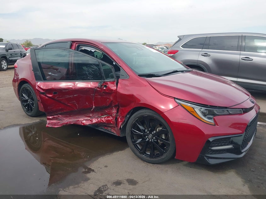 VIN 5YFS4MCE0NP122902 2022 TOYOTA COROLLA SE NIGHTSHADE EDITION