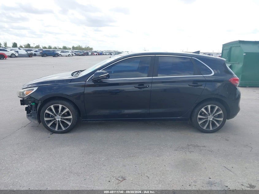 HYUNDAI ELANTRA GT 2018 VIN KMHH35LE5JU009586