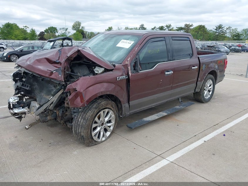 Vin: 1ftew1eg8ffb90538, lot: 45609352, ford f-150 king ranch 20152