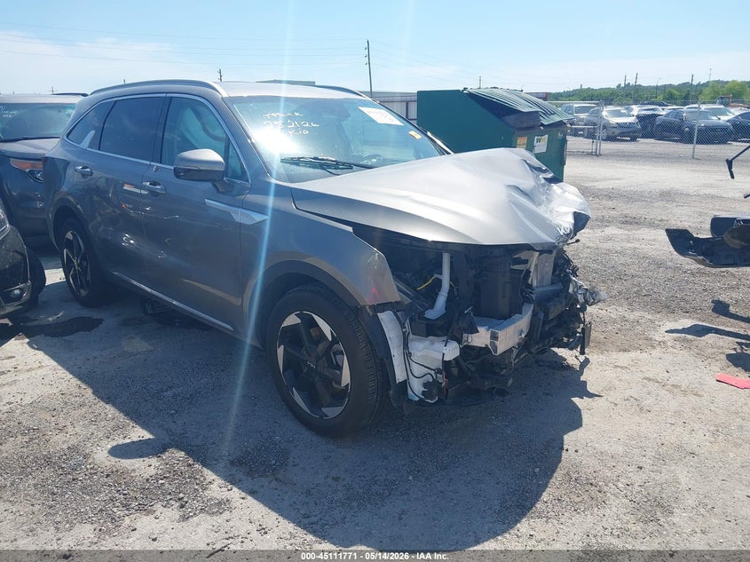 Vin: kndrh4jg1t5437080, lot: 45609355, kia sorento hybrid ex 2026 img_1