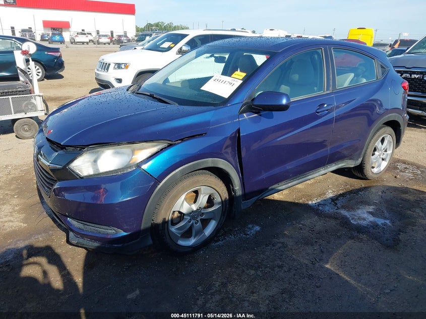2016 Honda Hr-V Lx 3CZRU5H39GM724780 photo 1