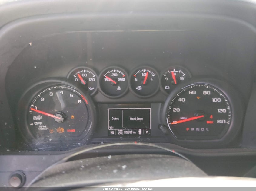 VIN 1GCPDBEK0PZ106687 2023 CHEVROLET SILVERADO 1500 4WD  SHORT BED CUSTOM