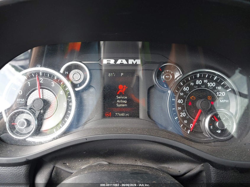 2023 RAM 1500 auction photo 7
