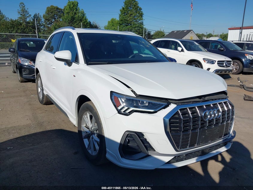 Vin: wa1decf35s1053774, lot: 45609449, audi q3 premium 45 tfsi s line quattro tiptronic 2025 img_1