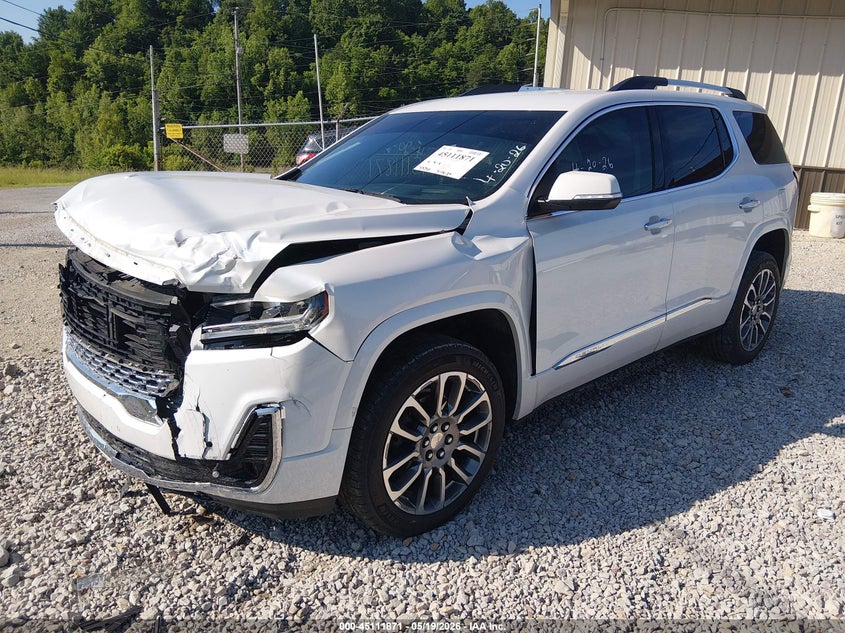 Vin: 1gkknxlsxpz237508, lot: 45609455, gmc acadia awd denali 20232