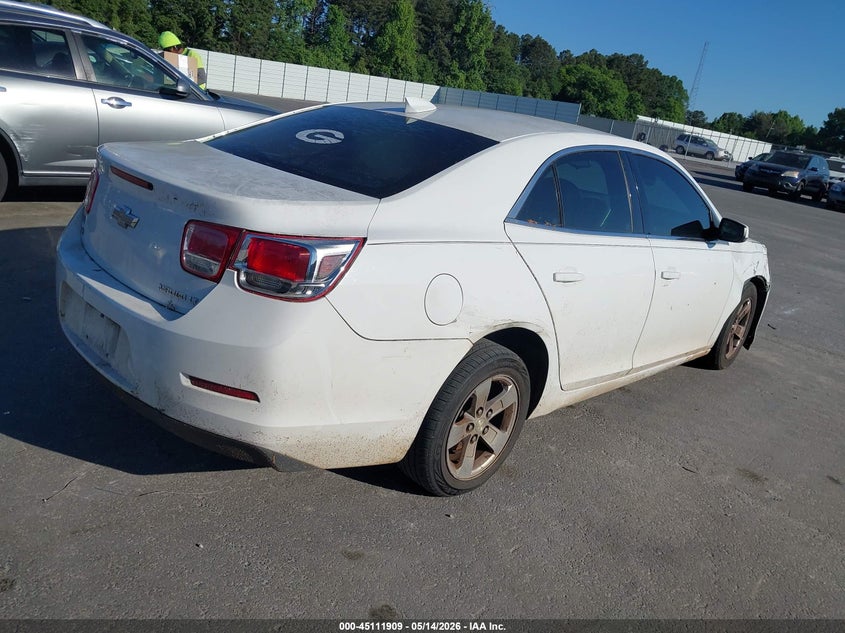 Vin: 1g11c5sl3ff150280, lot: 45609493, chevrolet malibu 1lt 20154