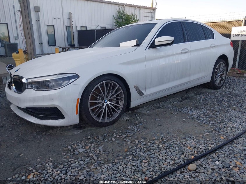 Vin: wbaje5c55kwe66694, lot: 45609539, bmw 540i 20192