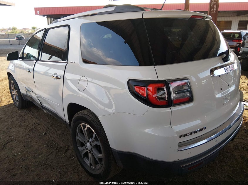 Vin: 1gkkvrkd6dj207267, lot: 45609546, gmc acadia slt-1 20133
