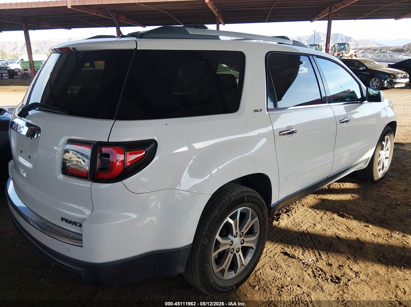 Vin: 1gkkvrkd6dj207267, lot: 45609546, gmc acadia slt-1 20134