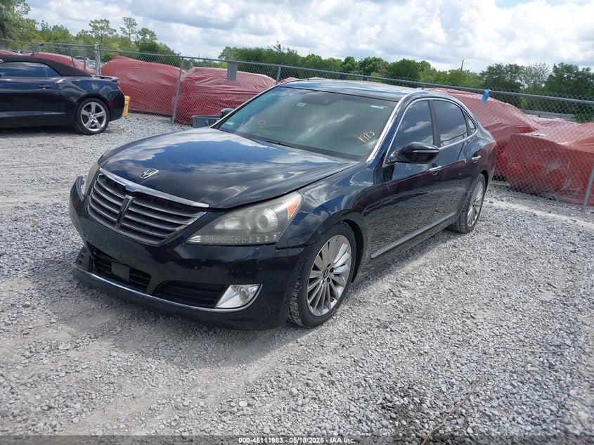 2014 Hyundai Equus Signature KMHGH4JH7EU086907 photo 1