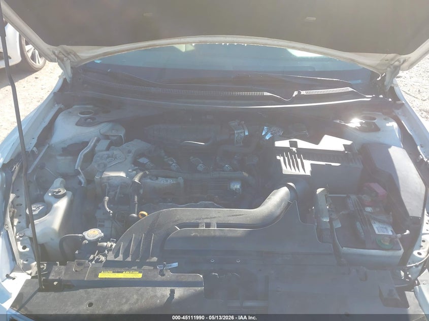 2011 NISSAN ALTIMA SEDAN 2.5L I-4 DOHC, VVT, 170HP