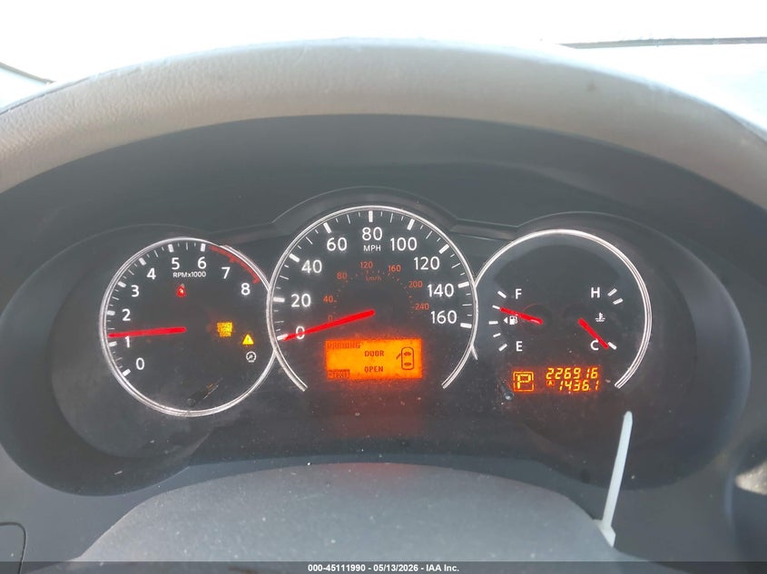 2011 NISSAN ALTIMA SEDAN 2.5L I-4 DOHC, VVT, 170HP