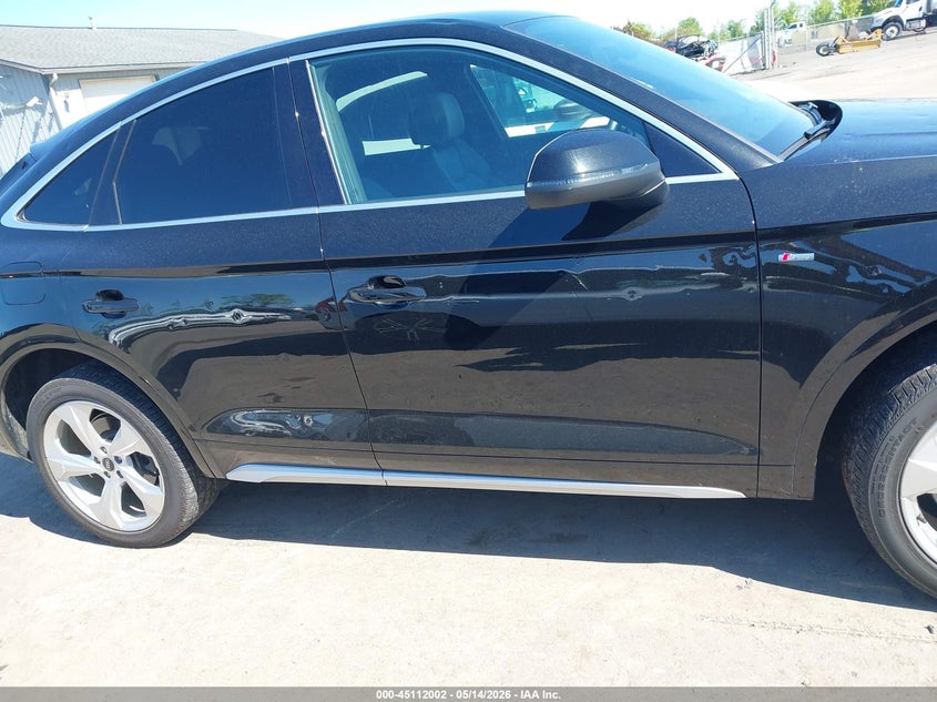2021 Audi Q5 Sportback Premium Plus 45 Tfsi Quattro S Tronic VIN: WA15AAFY5M2128468 Lot: 45112002