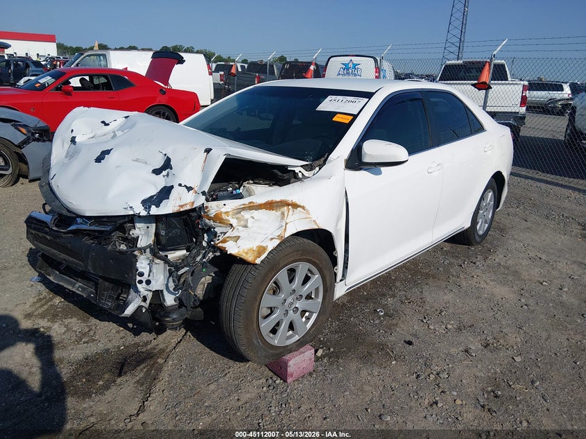 2012 TOYOTA CAMRY SEDAN 2.5L I-4 DOHC, VVT, 178HP