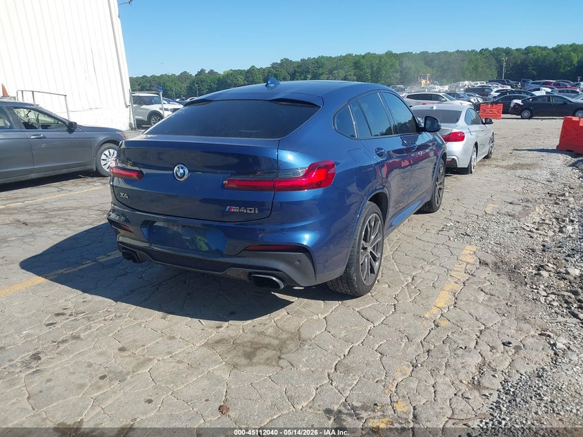 Vin: 5ux2v5c04l9b53338, lot: 45609624, bmw x4 m40i 20204
