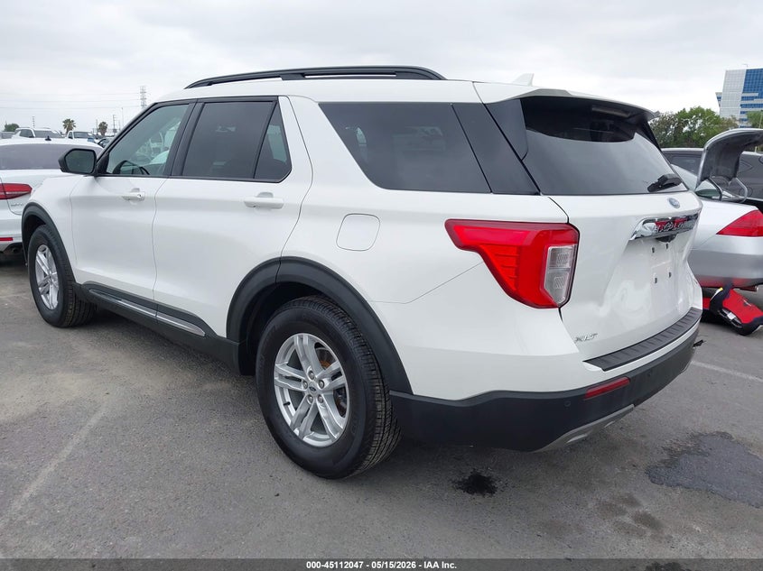 Vin: 1fmsk7dh6ngb38261, lot: 45609631, ford explorer xlt 20223