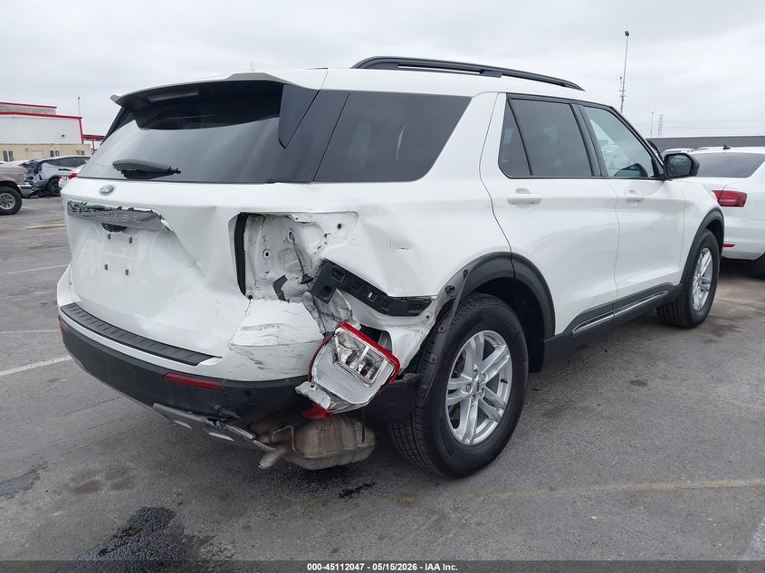 Vin: 1fmsk7dh6ngb38261, lot: 45609631, ford explorer xlt 20224