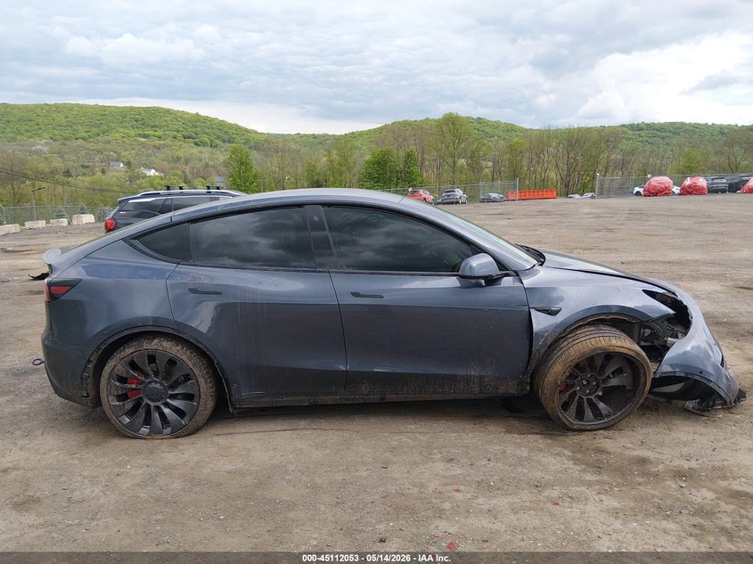 2022 TESLA MODEL Y SPORT UTILITY VEHICLE ELECTRIC