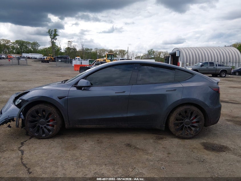2022 TESLA MODEL Y SPORT UTILITY VEHICLE ELECTRIC