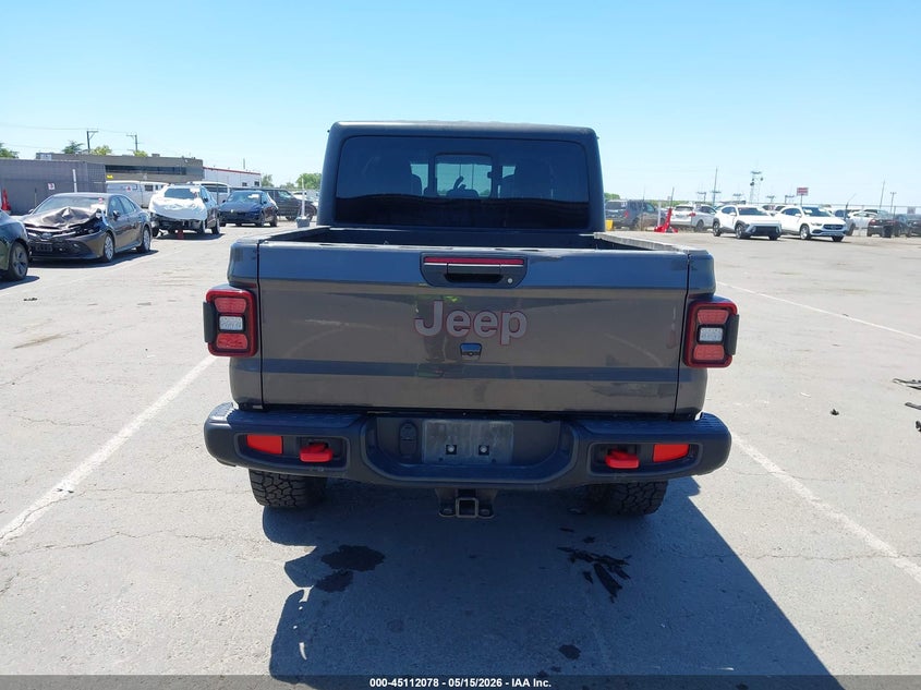 2021 Jeep Gladiator Rubicon 4X4 VIN: 1C6JJTBGXML504211 Lot: 45112078