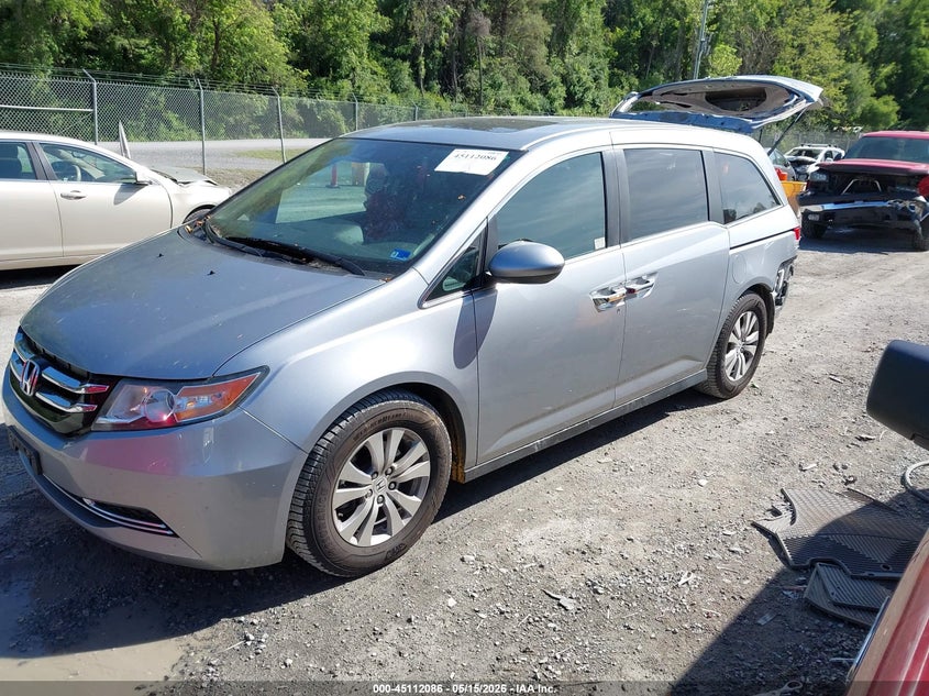 2016 Honda Odyssey Ex-L 5FNRL5H69GB120167 photo 1