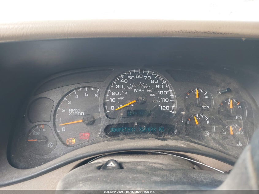 2003 CHEVROLET SILVERADO TRUCK 6.0L V-8 300HP
