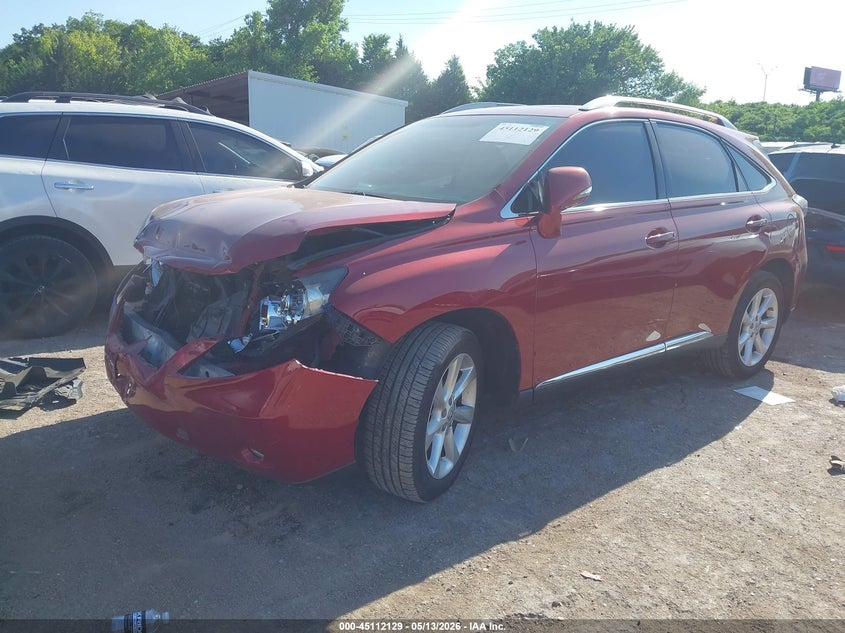 Vin: 2t2zk1ba4ac025919, lot: 45609713, lexus rx 350 20102